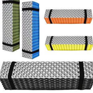 Colchoneta de <span class=keywords><strong>Camping</strong></span> Plegable de Espuma XPE, Portátil, Resistente a la Humedad, con Película de Aluminio Personalizada, Extra Gruesa, Tipo Caja de Huevos - Product Image 1
