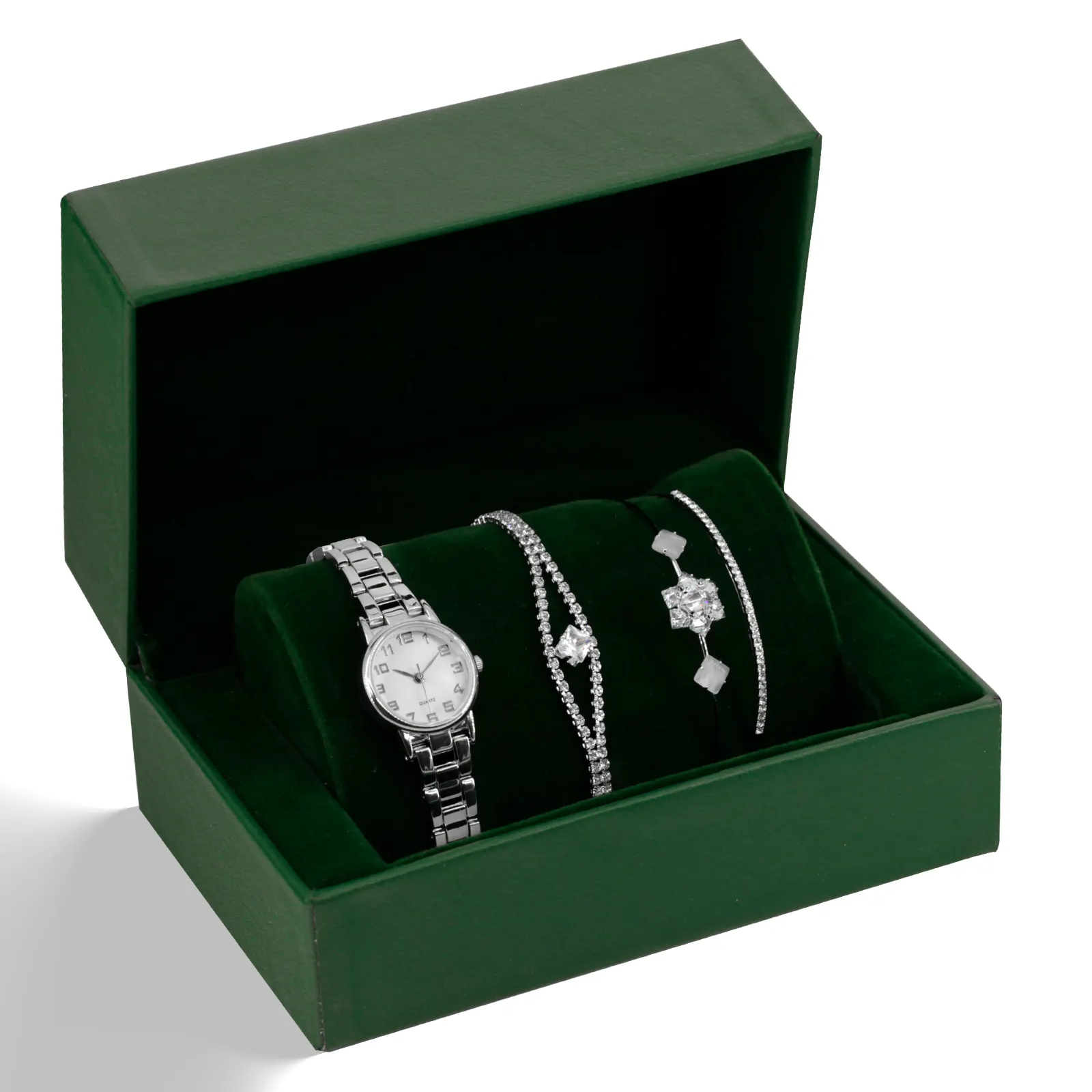 IBSO New 2023 Hot Selling Waterproof 30m Quartz Watches Women Luxury Lady Watch Set Gift