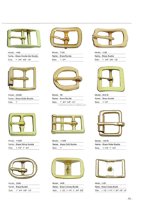 Gancho de latón Horse 5/8" - Product Image 4