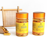 Capsules fonctionnelles pour hommes contenant des ingrédients naturels purs à base de ginseng et de maca, qui améliorent la confiance et le bonheur