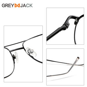 Gafas de Metal Rectangulares Greyjack Me2009, Montura Completa Ligera Unisex con Bisagras de Resorte - Product Image 5