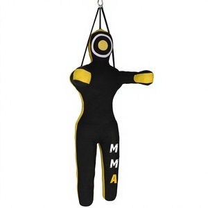 Wagsam Sports Brazilian Jiu Jitsu MMA Boxing Training Hanging Punching <b>Dummy</b> Model WG-D1015 Leather Polyester Adjustable Height - Product Image 3