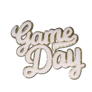 Factory Price Adhesive Backing Patch Easy Apply Chenille Woven Patch - Product Image 3