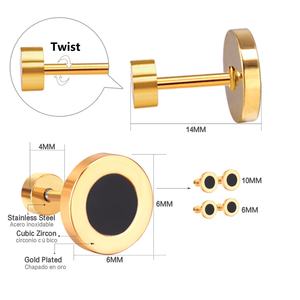 ต่างหูแบบติดหู Ason ปี 2020 ทำจากสแตนเลส ดีไซน์สวยงามสำหรับผู้หญิงและเด็กผู้หญิง ราคาขายส่ง ต่างหูแบบติดหูชุบทอง 18k - Product Image 5