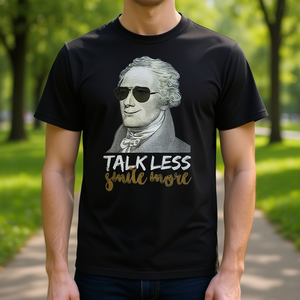 Camiseta Hamilton Talk Less Smile More Creative-01 - Product Image 3