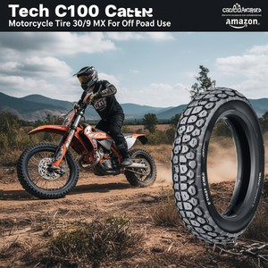 Pneu de moto Tech C100 30/9 MX pour usage tout-terrain - Product Image 3