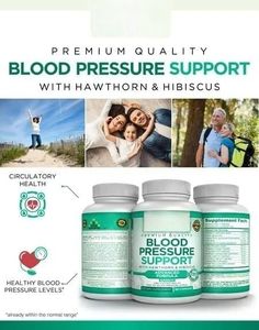 Cápsulas de soporte de presión arterial natural de etiqueta privada Suplemento dietético con vitaminas Salud del corazón - Product Image 6