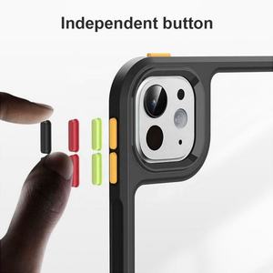 Étui pour tablette avec bouton indépendant détachable pour iPad Classic, coque arrière transparente simple en PC pour iPad Air Pro Mini, compatible avec les modèles de 8,3 à 13 pouces - Product Image 2