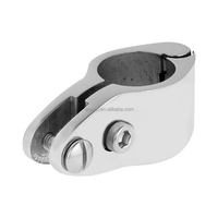 Accessoire marin en acier inoxydable 316 pour capote Bimini, fixation latérale pivotante à mâchoire coulissante à dégagement rapide