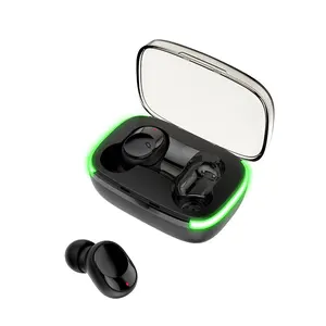 TWS Y60 Earphone Nirkabel Air BT, Earbud Stereo Musik Kontrol Sentuh Headset Nirkabel BT