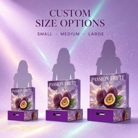 Boîte-cadeau pour fruit de la passion violet, emballage pour produits frais, emballage cadeau en gros