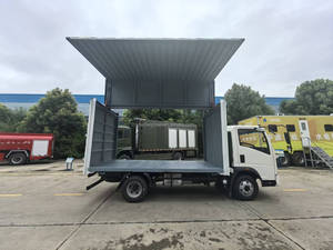 Camion de transport de palettes fermé à ouverture latérale pneumatique, à chargement rapide, avec une envergure de 5 m, pour la vente - Product Image 5