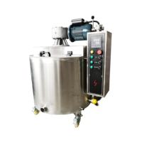 Cuve de fusion de chocolat en acier inoxydable 100L, cuve de stockage de chocolat, fondoir à chocolat électrique