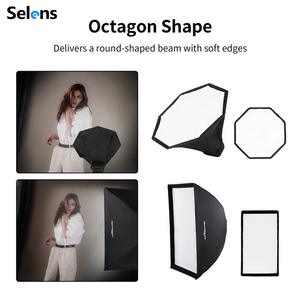 Mini boîte à lumière octogonale <span class=keywords><strong>pliable</strong></span> Selens, diffuseur de flash portable, <span class=keywords><strong>réflecteur</strong></span> pour studio <span class=keywords><strong>photo</strong></span>, photographie, flash, speedlite - Product Image 5