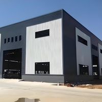Edificio de Estructura de Acero Prefabricado para Almacén, Taller, Construcción de Fábrica