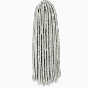 Capelli Dread Locs Lisci 14 Pollici, Faux Locs Intrecciati all'Uncinetto, Estensioni di Capelli Sintetici Dread Lock - Product Image 5