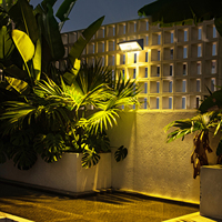 Lampe solaire murale LED 3000K 6000K avec détecteur de mouvement PIR, sécurité, extérieur, jardin, IP65