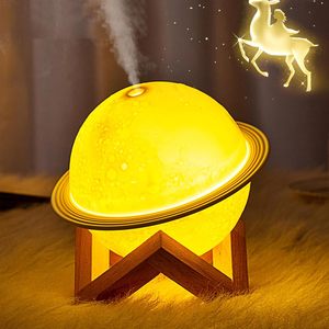 Humidificateur USB rechargeable OEM, best-sellers, humidificateur ultrasonique, humidificateur de refroidissement d'air de bureau avec lumière LED 3 couleurs - Product Image 2