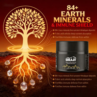Résine de Shilajit Pur de l'Himalaya 30g, Pommade Minérale Naturelle à l'Acide Fulvique, Soutien Énergétique et Immunitaire pour Adultes, Emballage Personnalisé OEM