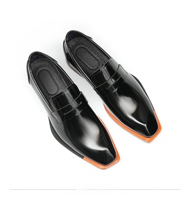 รองเท้าหนังแท้คุณภาพสูงสำหรับผู้ชาย สไตล์อ็อกซ์ฟอร์ด เหมาะสำหรับใส่ลำลอง งานแต่งงาน งานปาร์ตี้ และสำนักงาน รองเท้าหนังแต่งกายและรองเท้าอ็อกซ์ฟอร์ดสำหรับผู้ชาย - Product Image 2