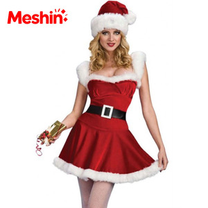 Nuevo Disfraz de Navidad de Personaje de TV y Cine en Satén y Cuero Cómodo y Sexy para Mujer - Product Image 5