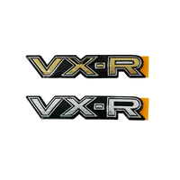 Emblèmes autocollants de haute qualité Chrome Gold VXR GXR 4WD pour Toyota Land Cruiser séries 70 et 80 LC70 LC80