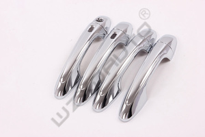 WZXD Exterior Accessories CHROME <b>DOOR</b> HANDLE COVER <b>TRIM</b> for 2015 for 2016 2018 for 2019 - Product Image 5