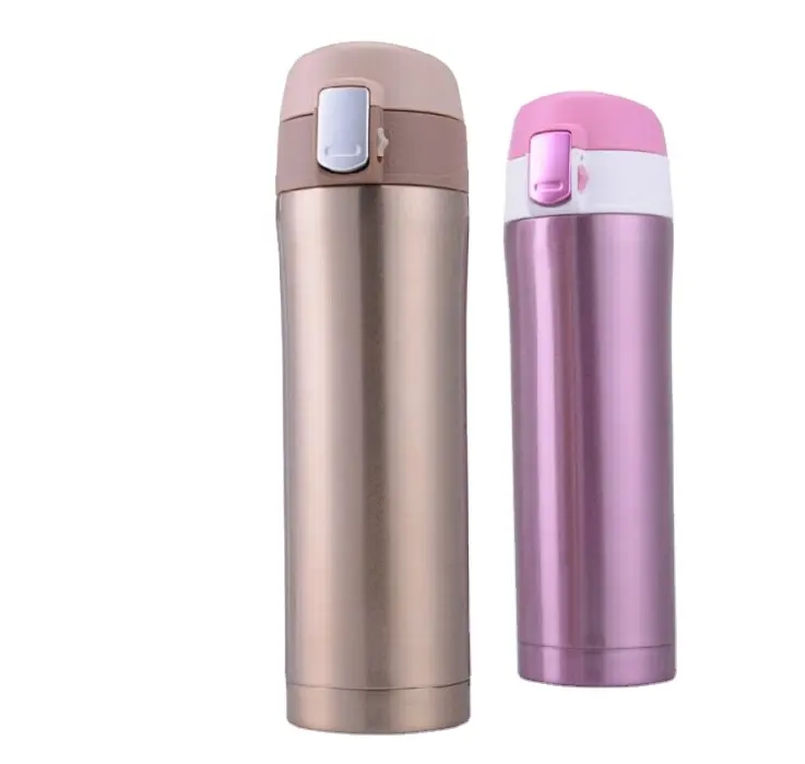 350ml 450ml Coffee Water Vacuum thermos Tumbler Thermo Travel Drink Bottle tea bounce thermos with lock
