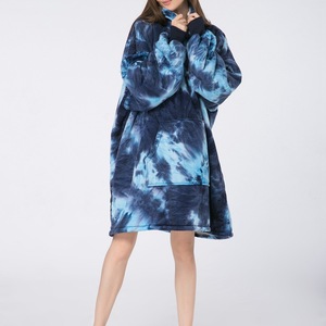 Couverture à capuche portable, sweat-shirt en <span class=keywords><strong>polaire</strong></span> Sherpa surdimensionné avec poche géante, cadeaux d'anniversaire pour femmes, maman, sœur - Product Image 5