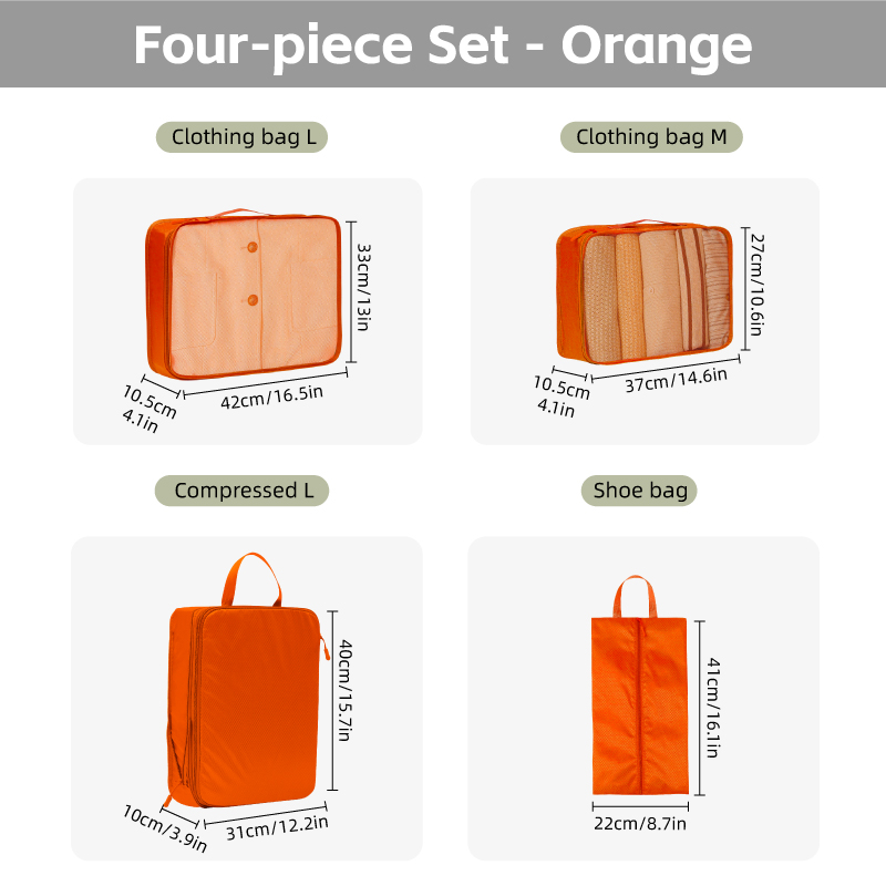 4pcs set green