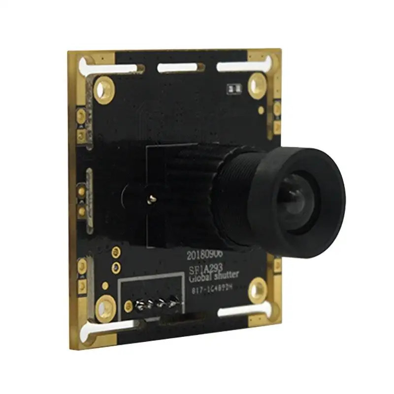 Mikro 1MP USB 2.0 küresel deklanşör kamera OV9281 sensör gece görüş USB Mini Ethernet kamera modülü için yüz tanıma