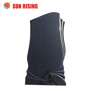 Lapidi e monumenti in pietra nera naturale all'ingrosso cina monumento in granito con lapide in granito nero per cimitero Grave - Product Image 4