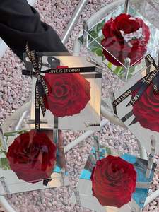 Nouvelles idées de produit 2023 pour <span class=keywords><strong>les</strong></span> femmes bouquet de fleurs de rose unique préservée pour vos proches - Product Image 3