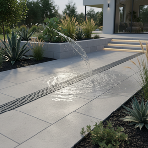 <span class=keywords><strong>Sistema</strong></span> Completo <span class=keywords><strong>de</strong></span> <span class=keywords><strong>Drenaje</strong></span> Francés para Villas y Resorts <span class=keywords><strong>de</strong></span> Lujo, Canales <span class=keywords><strong>de</strong></span> Jardín Ligeros <span class=keywords><strong>de</strong></span> Plástico para Exteriores + Rejillas + Tapas - Product Image 3