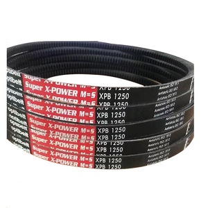Courroie trapézoïdale dentée en caoutchouc XPA1800 XPB1600, courroie industrielle multi-croisillons pour OPTIBELT - Product Image 1
