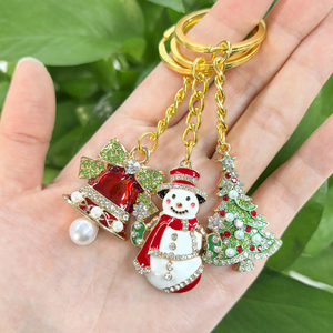 Llaveros Metálicos Decorativos de Moda 2026: Venta al por Mayor de Alta Calidad para Regalos Festivos, en Plata y Oro - Product Image 4