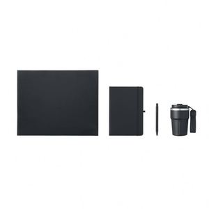 Set de Negocios: Cuaderno A5, Bolígrafo de Aluminio, Vaso Térmico de Acero Inoxidable de Doble Pared de 350 ml, Tapa con Boquilla de PP, Correa y Caja de Regalo - Product Image 2