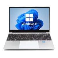 Laptop Bisnis Baru 15.6'' Intel N95, RAM DDR4 32GB, SSD 2TB, Layar 1080p, Fitur Pembuka Kunci Sidik Jari, Bahasa Inggris, Windows 10