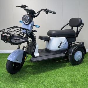 Triciclo Eléctrico Cool Rider de 140 cm con Carrocería Abierta para Personas Mayores y con Movilidad Reducida - Product Image 3