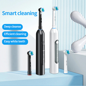 2024 gran oferta IPX7 giratorio adulto <span class=keywords><strong>B</strong></span> limpieza bucal blanqueamiento <span class=keywords><strong>cepillo</strong></span> de dientes cerdas suaves <span class=keywords><strong>cepillo</strong></span> de dientes eléctrico sónico recargable - Product Image 3