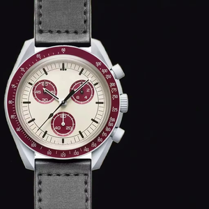 2025 Best-selling Digital Luxury Sport Watches Antique Charm Oval Rubber Hangzhou <b>Movement</b>-Limited Edition Resin Case Stop Watch - Product Image 3