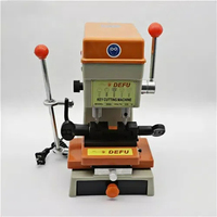 Defu Semi-Automatic Car Key Cutting Clone Duplicating Machine 368a Full Set Cutters Manual Locksmith Tools 220V 8.5kg 100%