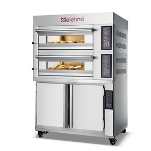 Meletino Commercial Kitchen Making Bread Cookies Machine Cake Electric Bakery Equipment <strong>Combined</strong> Pizza <strong>Oven</strong> with Proofer - Product Image 1