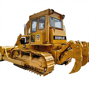 Bulldozer Caterpillar D6D Usado, Motor Cummins, Bomba de 132KW de Potencia, Modelo 2022, Peso de 23800KG, Capacidad de Aplicación de Asfalto de 4.5m, para Construcción - Product Image 1
