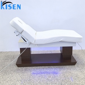 KISEN Professional Facial Bed Electric Beauty Bed 4 Motor Massage Bed Beauty Salon Dedicated Eyelash Bed With Led for Salon Shop - Product Image 5