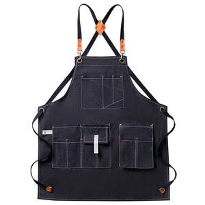 Bán buôn cho Amazon tùy chỉnh dày bông vải BIB Tạp dề handmade tóc Cắt vườn hoa gốm bên - Product Image 6