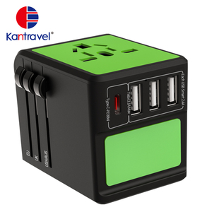 3 USB <span class=keywords><strong>Quick</strong></span> Type C Adaptador 30 W PD Viaje Hembra Adaptador de Enchufe Eléctrico 100-240V Adaptador Universal - Product Image 4