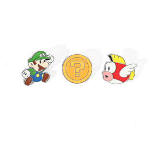 Venta al por mayor lindo Anime <span class=keywords><strong>Mario</strong></span> <span class=keywords><strong>Bros</strong></span> suave esmalte solapa Pin creativo dibujos animados pines regalos - Product Image 2