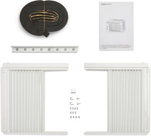 Climatiseur de fenêtre compact 5000 BTU, 150 pi², blanc, avec commandes mécaniques intuitives et ajustables, moteur AC - Product Image 2