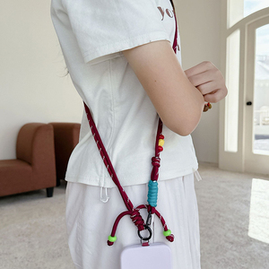 Perles <span class=keywords><strong>de</strong></span> coeur lanière <span class=keywords><strong>de</strong></span> <span class=keywords><strong>téléphone</strong></span> <span class=keywords><strong>portable</strong></span> collier à bandoulière sangle <span class=keywords><strong>de</strong></span> randonnée en plein air sangle <span class=keywords><strong>de</strong></span> <span class=keywords><strong>cou</strong></span> <span class=keywords><strong>de</strong></span> <span class=keywords><strong>téléphone</strong></span> réglable - Product Image 3